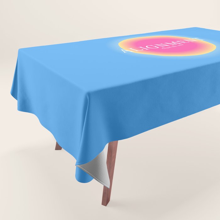 Gradient Angel Numbers: Angel Number 222 - Alignment  Tablecloth Gallery Image 1