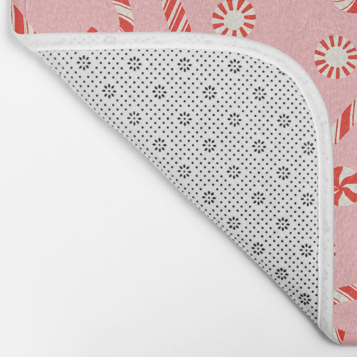A Peppermint Christmas Bath Mat Gallery Image 2