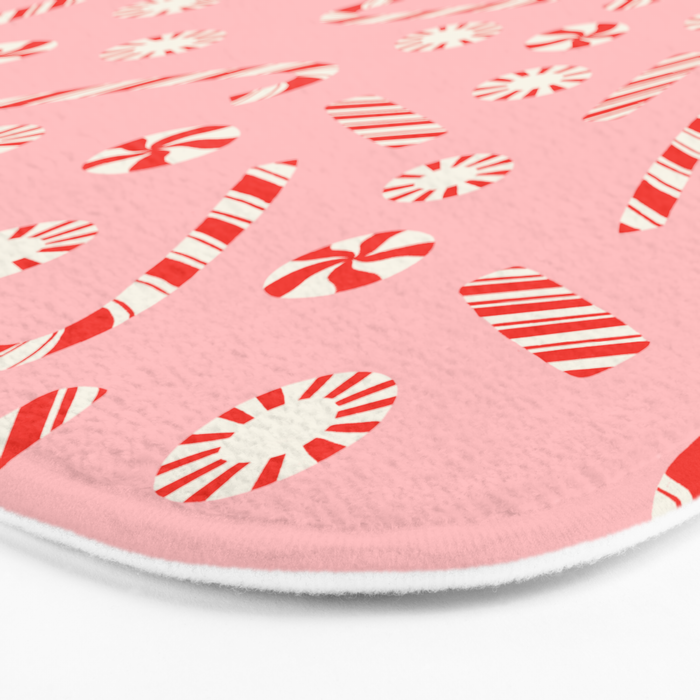 A Peppermint Christmas Bath Mat Gallery Image 3