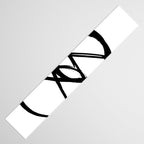 Astral Orbit White Background Table Runner Gallery Image 3