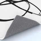 Astral Orbit White Background Rug Gallery Image 4
