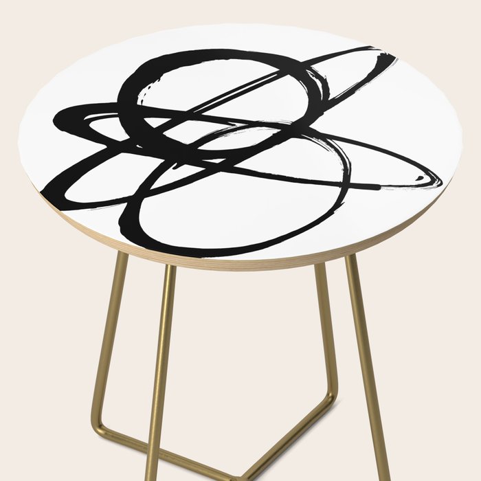 Astral Orbit White Background Side Table Gallery Image 2