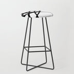 Astral Orbit White Background Stool Gallery Image 1