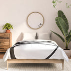 Astral Orbit White Background Comforter Gallery Image 3