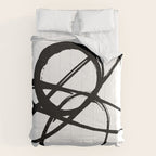 Astral Orbit White Background Comforter Gallery Image 6