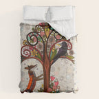 fox and crow Comforter Gallery Image 6