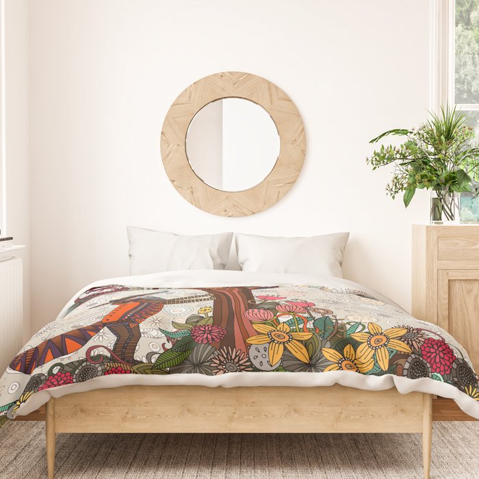 fox and crow Duvet Cover Gallery Image 3