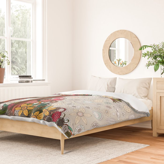 fox and crow Duvet Cover Gallery Image 2