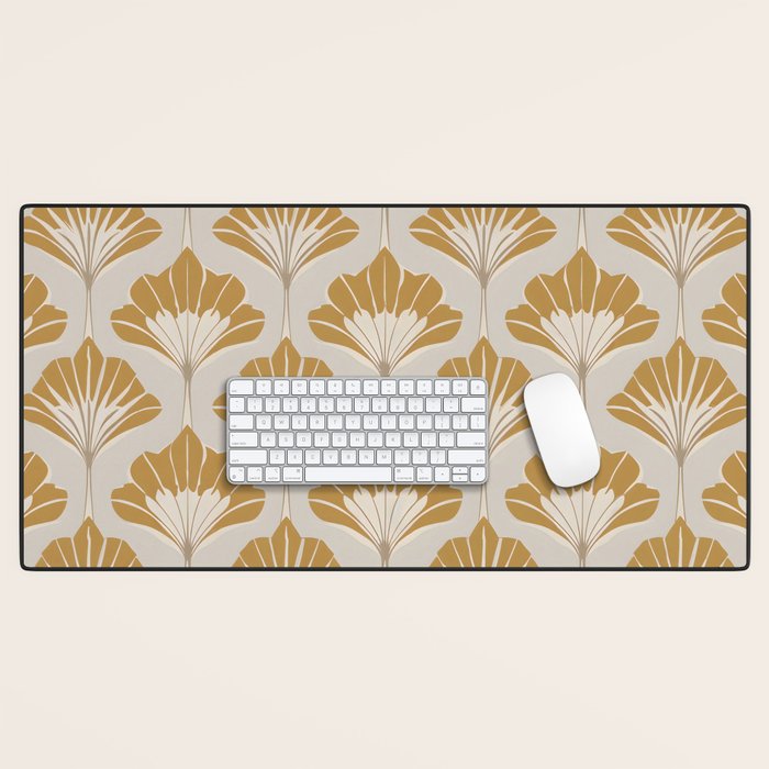 Golden Age Leaves Desk Mat Gallery Image 1