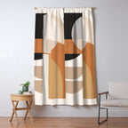 Modern Abstract Art 43 Window Curtain Gallery Image 5