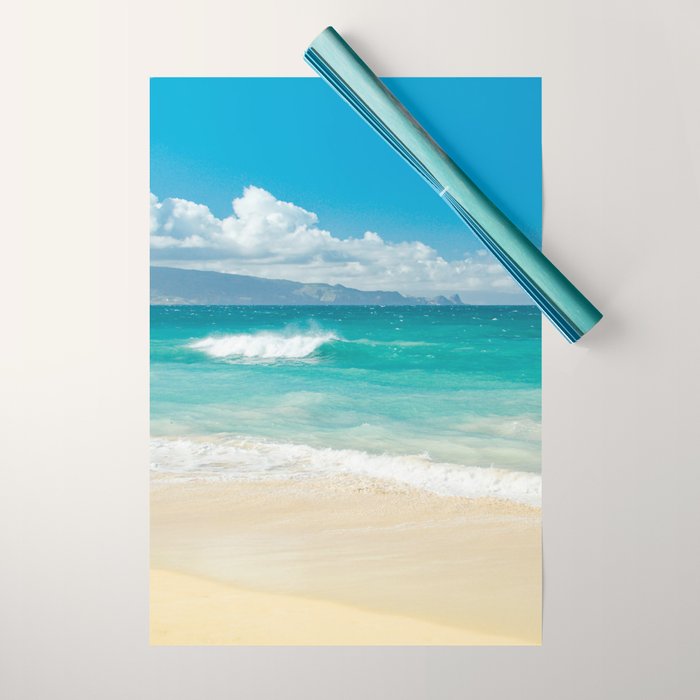 Hawaii Beach Treasures Wrapping Paper Gallery Image 1