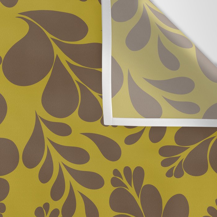 Vintage Floral Splash Pattern Wall Tapestry Gallery Image 3