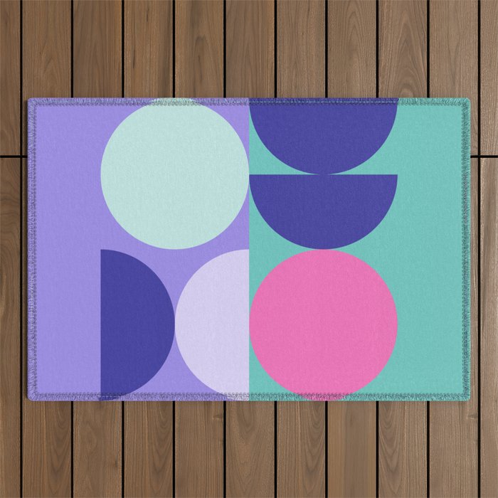 Future Retro 01A Outdoor Rug Gallery Image 1