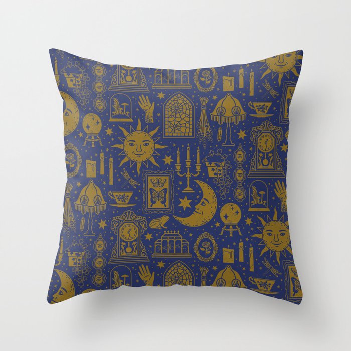 Whimsigoth: Celestial Throw Pillow Gallery Image 6