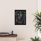 Pinball Arcade Gaming Machine Vintage Gamer Patent Print Poster Gallery Image 2