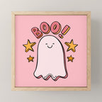 Cute Boo Mini Art Print Gallery Image 1