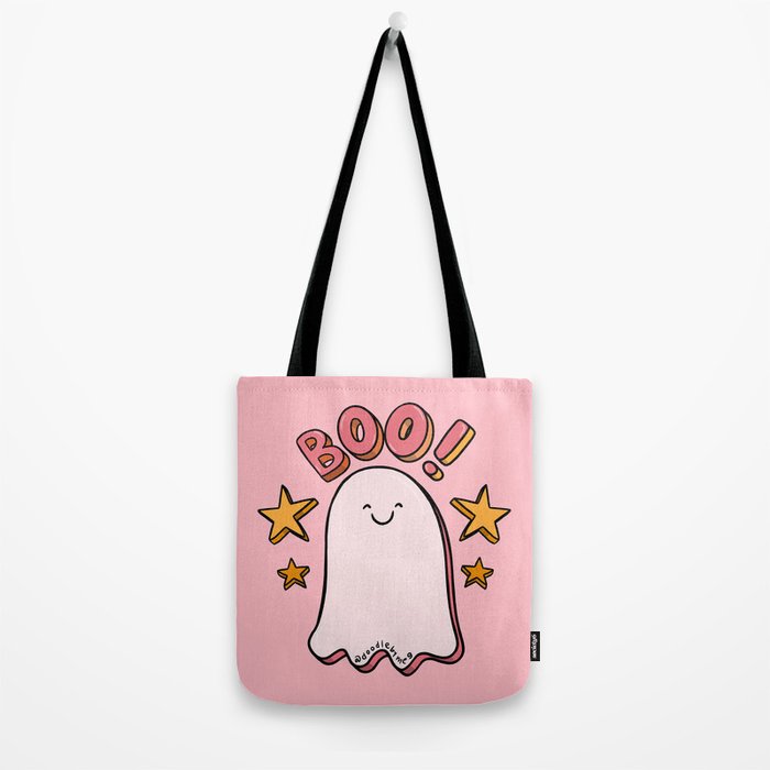 Cute Boo Tote Bag Gallery Image 2