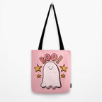 Cute Boo Tote Bag Gallery Image 2