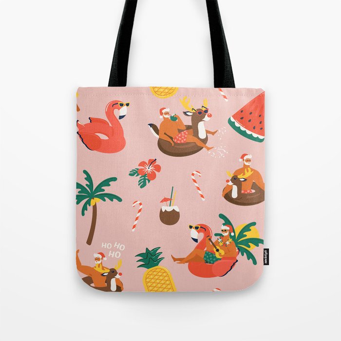 Hot Santa on vacation Tote Bag Gallery Image 1