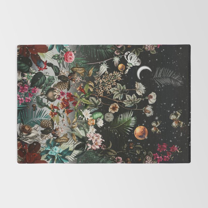 Future Garden Botanical Night Rug Gallery Image 2