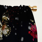 Future Garden Botanical Night Window Curtain Gallery Image 2
