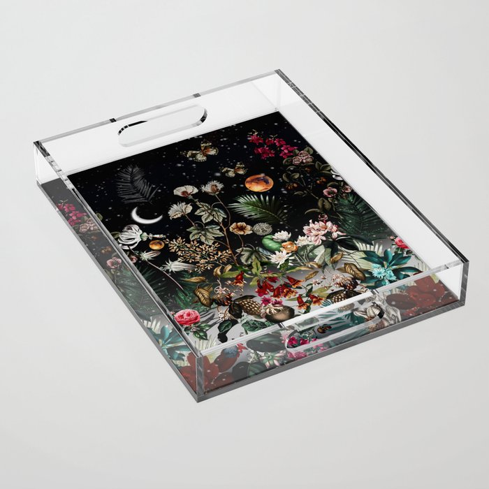 Future Garden Botanical Night Acrylic Tray Gallery Image 1