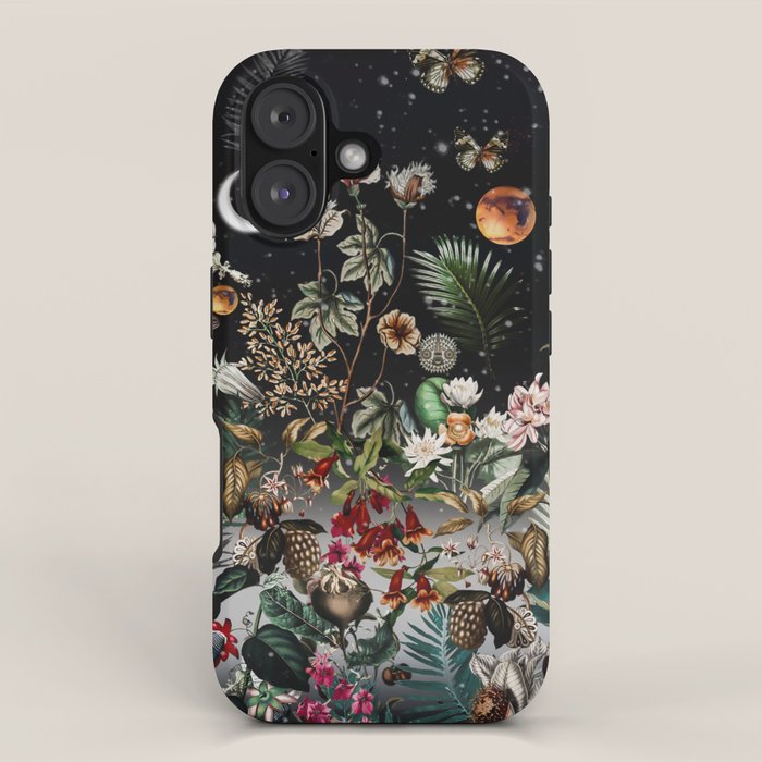 Future Garden Botanical Night iPhone Case Gallery Image 1