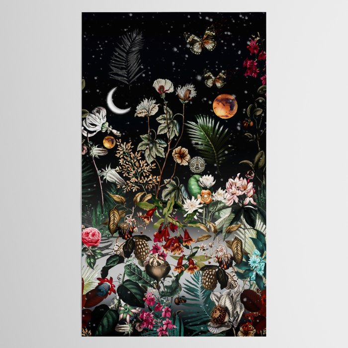 Future Garden Botanical Night Tablecloth Gallery Image 2