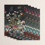 Future Garden Botanical Night Wrapping Paper Gallery Image 3