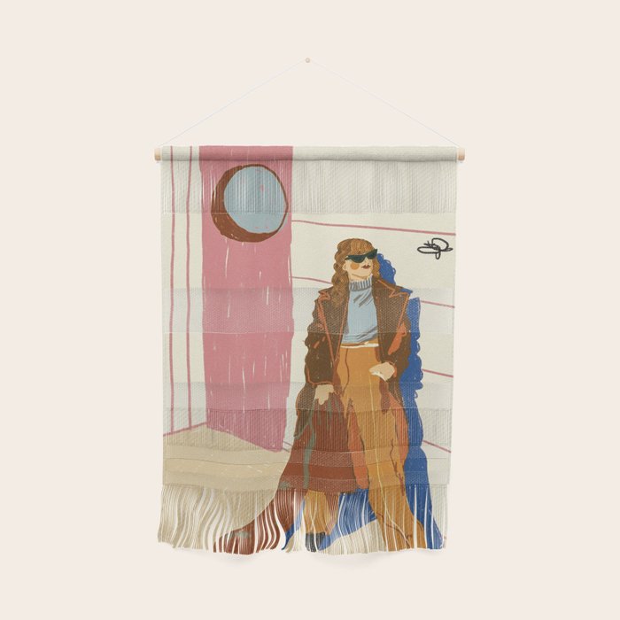Butterfly and the Girl Wall Hanging Gallery Image 1