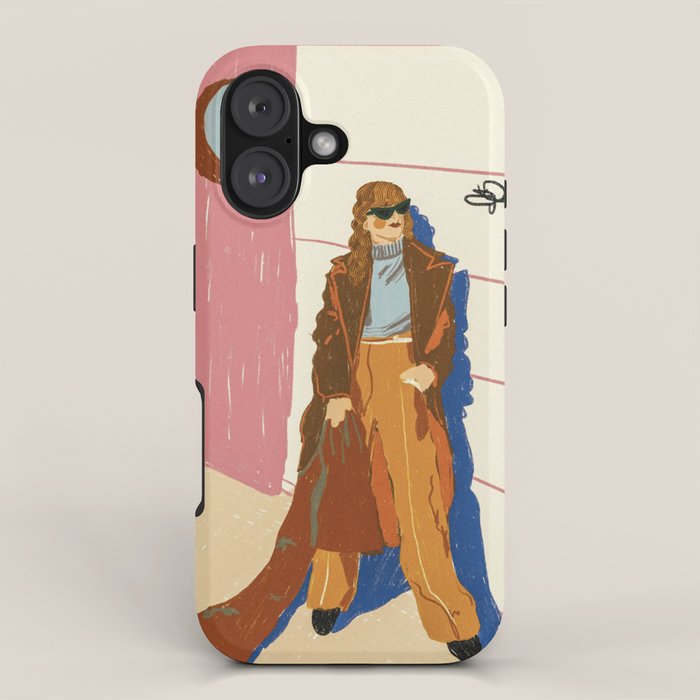 Butterfly and the Girl iPhone Case Gallery Image 1