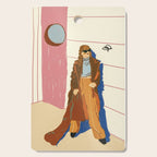 Butterfly and the Girl Cutting Board Gallery Image 1