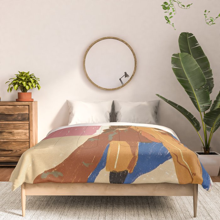 Butterfly and the Girl Comforter Gallery Image 3