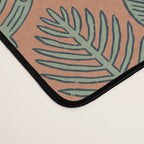 Tropical Fronds . Terracotta Desk Mat Gallery Image 4