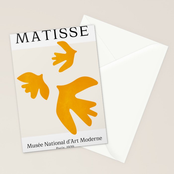 Golden Bell: Matisse Pastel Series 02 Stationery Card Gallery Image 2