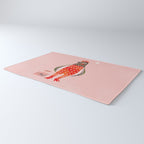 Christmas Chicken - illustration Rug Gallery Image 3