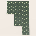 Mid Century Modern Geometric 126 in Forest Green Shades (Rainbow and Sun Abstraction) Wallpaper Gallery Image 3
