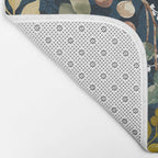 Fall leafy nature dark A Bath Mat Gallery Image 2