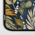 Fall leafy nature dark A Laptop Sleeve Gallery Image 3