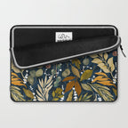 Fall leafy nature dark A Laptop Sleeve Gallery Image 2