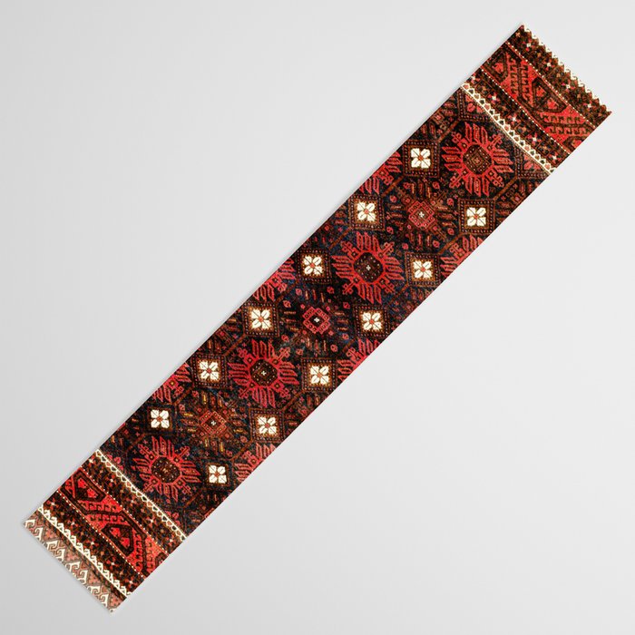 Belouch  Antique Khorasan Northeast Persian Rug Print Table Runner Gallery Image 3