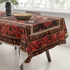 Belouch  Antique Khorasan Northeast Persian Rug Print Tablecloth Gallery Image 3