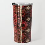 Belouch  Antique Khorasan Northeast Persian Rug Print Travel Mug Gallery Image 3