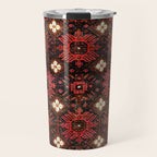 Belouch  Antique Khorasan Northeast Persian Rug Print Travel Mug Gallery Image 1