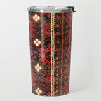 Belouch  Antique Khorasan Northeast Persian Rug Print Travel Mug Gallery Image 2