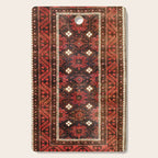 Belouch  Antique Khorasan Northeast Persian Rug Print Cutting Board Gallery Image 1