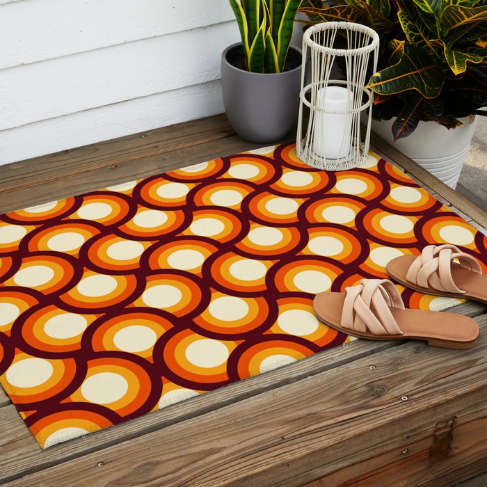 Mid Century Modern 60 Outdoor Rug Gallery Image 2