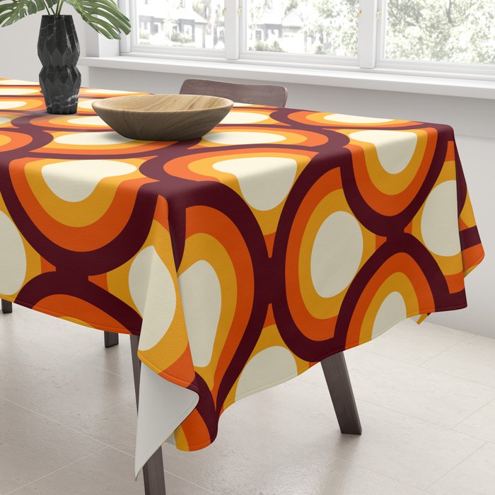 Mid Century Modern 60 Tablecloth Gallery Image 3