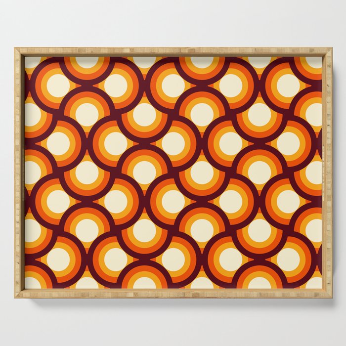 Mid Century Modern 60 Serving Tray Gallery Image 1