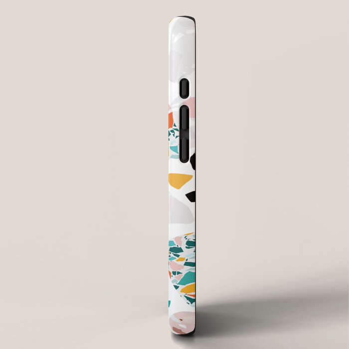 Mixed Mess I. / Collage, Terrazzo, Colorful iPhone Case Gallery Image 2
